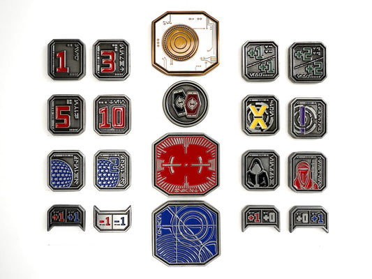 Metal Token Set – Compatible with Star Wars: Unlimited