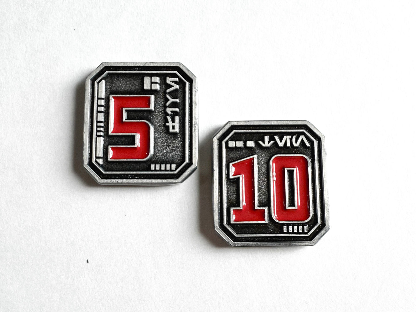 Metal Token Set – Compatible with Star Wars: Unlimited