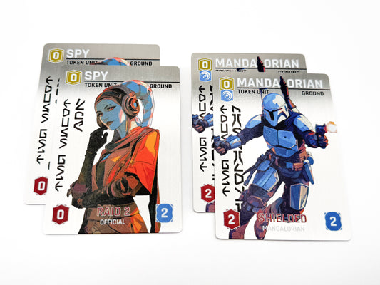 Mandalorian / Spy Token (Double-Sided)