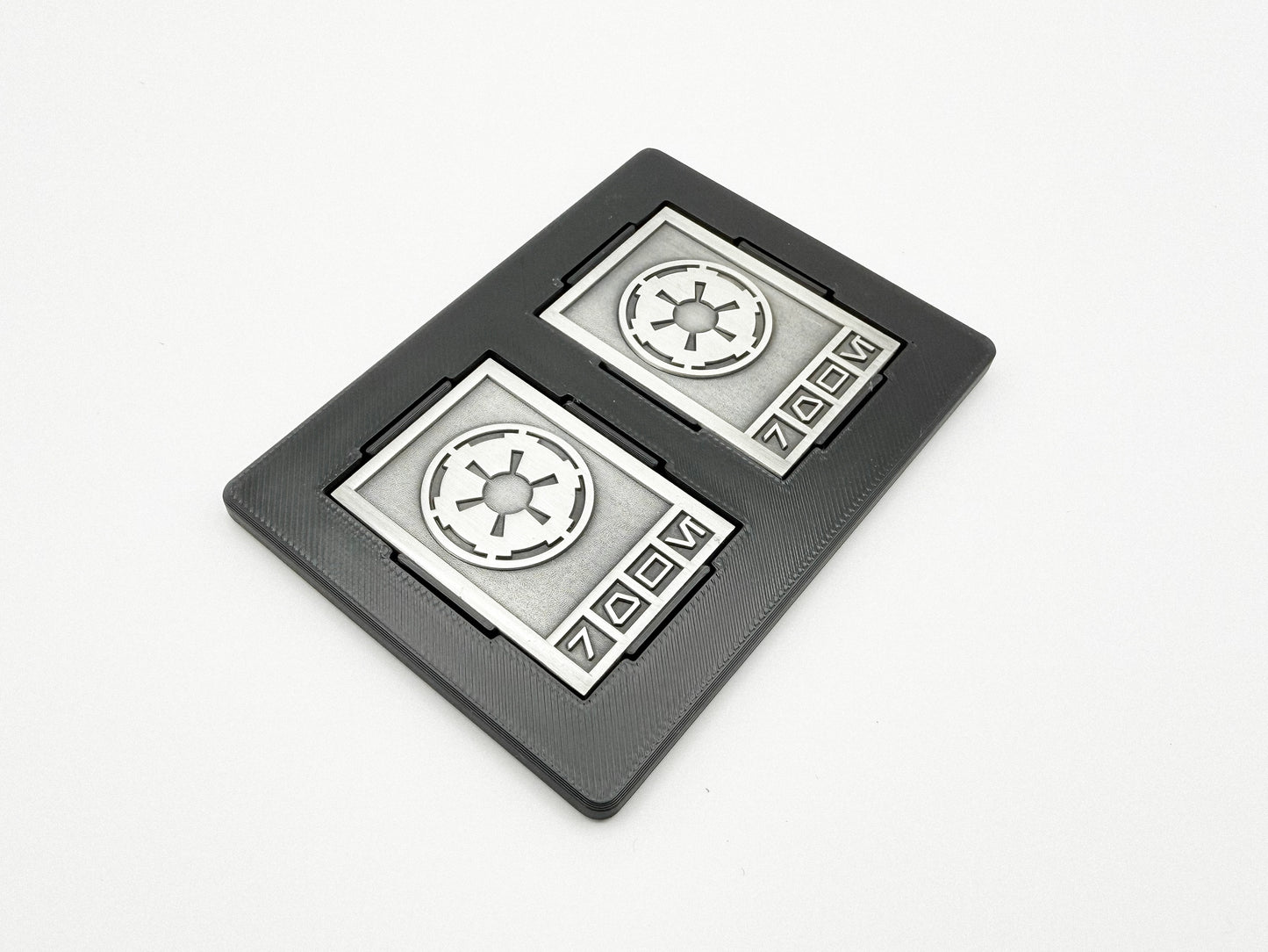 Metal Imperial Credit Tokens