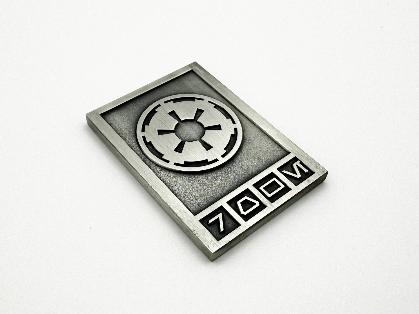 Metal Imperial Credit Tokens