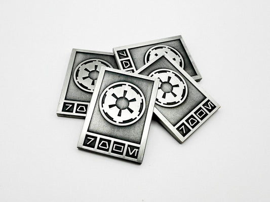 Metal Credit Tokens – Compatible with Star Wars: Unlimited