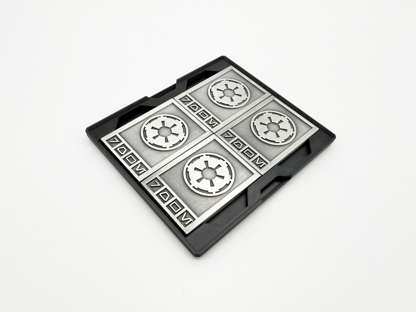 Metal Imperial Credit Tokens