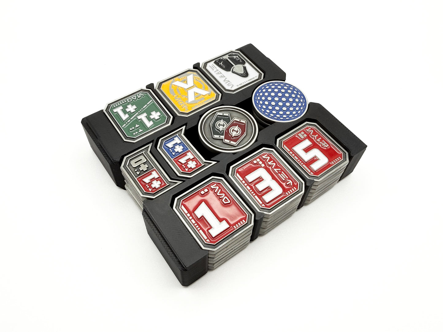 Streaming Metal Token Set – Compatible with Star Wars: Unlimited