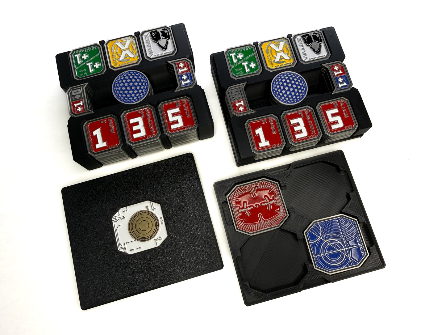 Streaming Metal Token Set – Compatible with Star Wars: Unlimited
